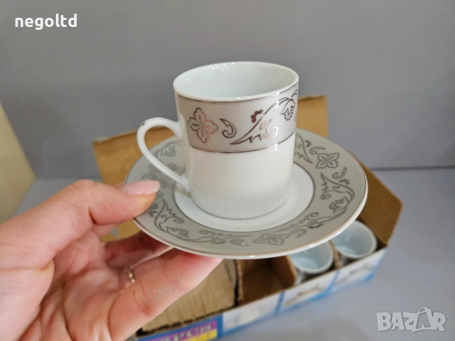 ИДЕИ за КОЛЕДНИ ПОДАРЪЦИ! 2 сериза за кафе за 12лв! 12 чаши за 12лв, снимка 4 - Чаши - 52469419