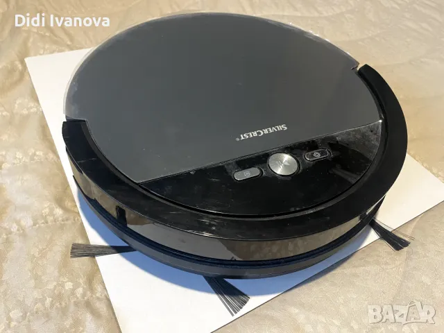 Прахосмукачка робот Silvercrest - ROBOT VACUUM CLEANER WITH MOP FUNCTION, снимка 4 - Прахосмукачки - 48260598