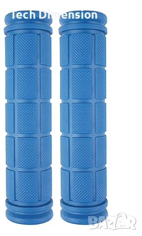 Вело ръкохватки(грипове) сини с високо сцепление