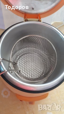 МАЛЪК  ФРИТЮРНИК ЗА КЕМПЕР ИЛИ ПАЛАТКА, снимка 3 - Фритюрници - 41442227