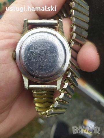 Ретро механичен часовник, снимка 4 - Антикварни и старинни предмети - 52095329