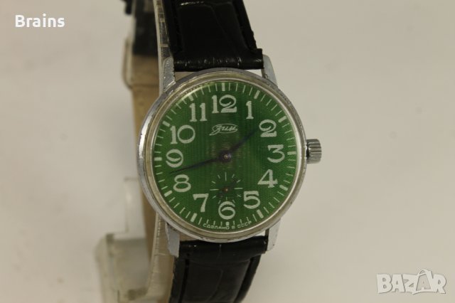 Колекционерски Руски Часовник ЗИМ Зелен Циферблат, снимка 4 - Антикварни и старинни предмети - 39610601