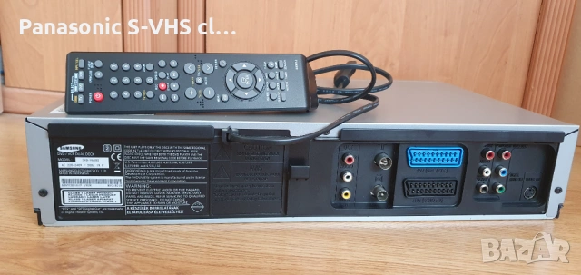 SAMSUUNG DVD-V6500 combo VHS recorder-DVD player, снимка 6 - Плейъри, домашно кино, прожектори - 53778139
