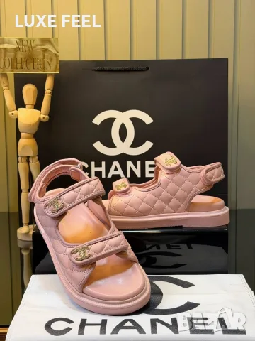 Chanel 🤍Дамски Сандали , снимка 6 - Сандали - 55729039