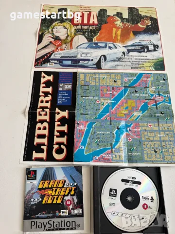   Grand Theft Auto (GTA) за PS1, снимка 3 - Игри за PlayStation - 56039743