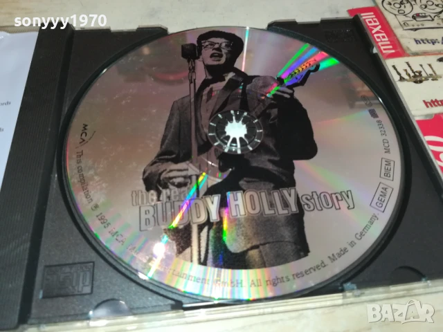 BUDDY HOLLY CD 0507251940, снимка 2 - CD дискове - 50919786