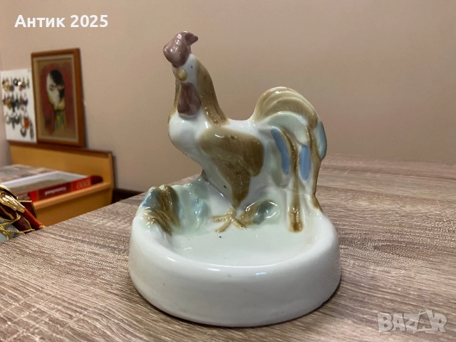 Статуетка-пепелник „Петух“ Городница