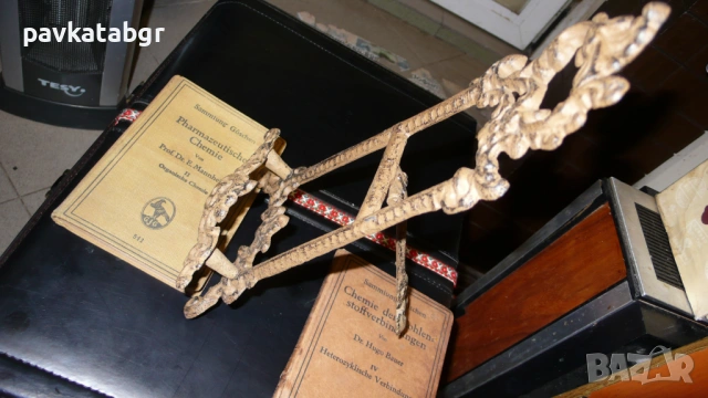 Старинен статив, снимка 3 - Антикварни и старинни предмети - 53780735