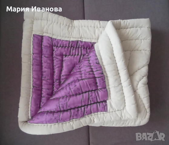 вълнен юрган завивка, снимка 4 - Олекотени завивки и одеяла - 53109098