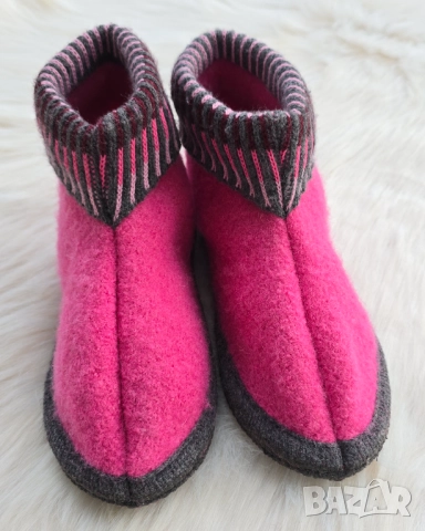Детски пантофи - вълна №34 НОВИ, снимка 4 - Детски пантофи - 52859180