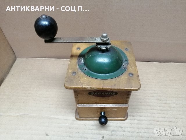 Стара Соц Ръчна Дървена Мелничка За Подправки / GARANTIE. , снимка 2 - Антикварни и старинни предмети - 44357876