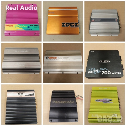 Усилватели за кола авто усилвател Crunch Edge Panasonic 
