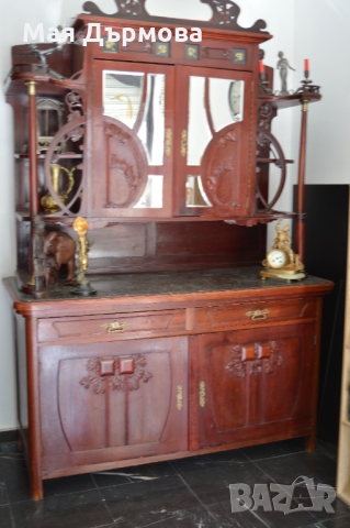 Старинен салонен бюфет сецесион