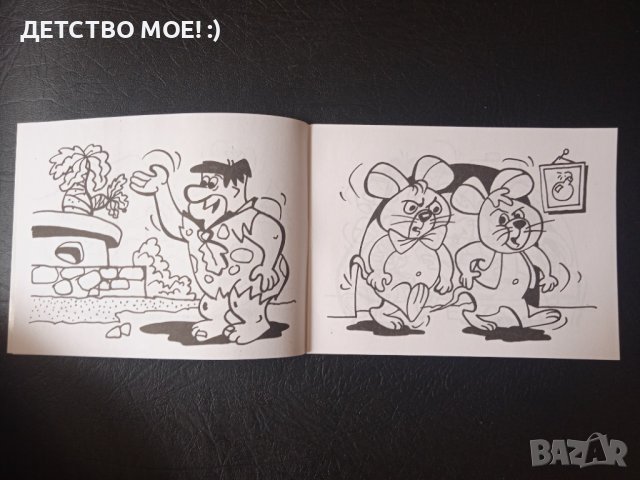 Ретро книжка за оцветяване от 90-те години с анимационни герои - НОВА!, снимка 3 - Детски книжки - 41448759