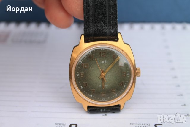 СССР мъжки часовник ''Лъч/Луч'' 23 камъка 36 мм, снимка 1 - Мъжки - 40629239