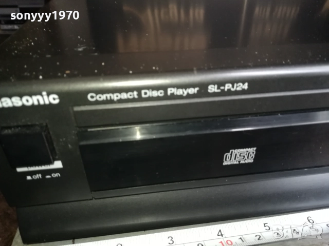 PANASONIC SL-PJ24 CD PLAYER-MADE IN JAPAN-ВЧЕРА ВНОС ОТ SWISS 0711251632LCHERY2, снимка 10 - Декове - 52334094
