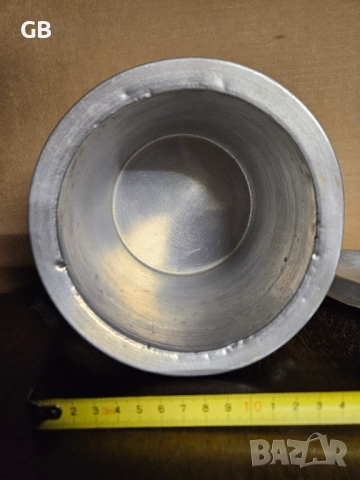 Стара алуминиева млековарка, снимка 3 - Съдове за готвене - 52371049