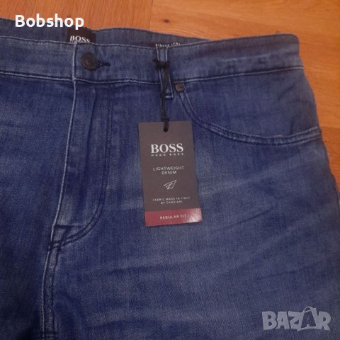 НОВО! Мъжки дънки HUGO BOSS regular fit , снимка 5 - Дънки - 40683887