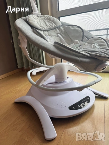 Електрическа бебешка люлка Cangaroo La Scala, снимка 3 - Детски люлки - 53066254