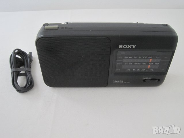 Радио,Sony ICF-790L 3bands portable radio,black, снимка 10 - Радиокасетофони, транзистори - 42013471