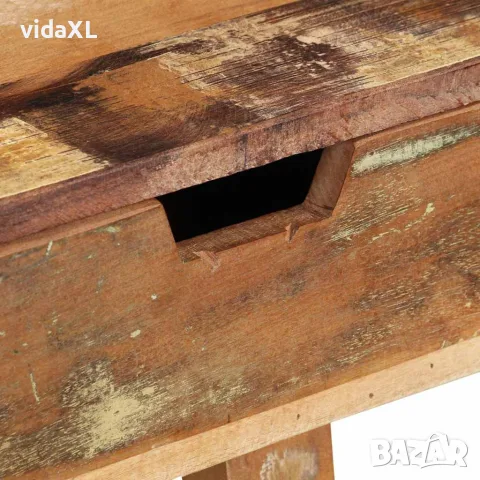 vidaXL Бюро, регенерирано дърво масив, снимка 7 - Бюра - 56146398