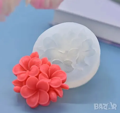Молд цвете , снимка 4 - Форми - 50353084