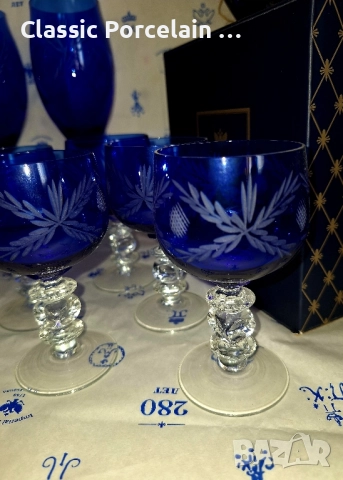 Гусевска Имперска Фабрика – СССР , снимка 4 - Сервизи - 52220102