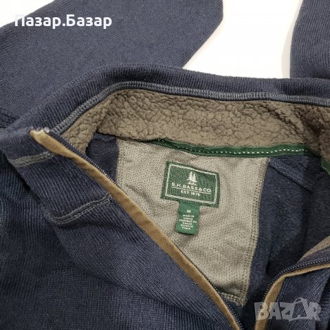 GH BASS 1/4 ZIP Пуловер Полар Блуза с Цип (M), снимка 7 - Пуловери - 39702051