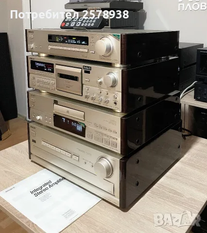 Сет на SONY TA-F 707 ES + CDP-X 505 ES + TC-K 808 ES + ST-S 707 ES В ТОП СЪСТОЯНИЕ !, снимка 5 - Аудиосистеми - 55957401