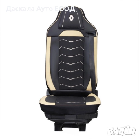  Калъфи за седалки за Renault Gama T 2014+ , Кожа + алкантара , 3 цвята