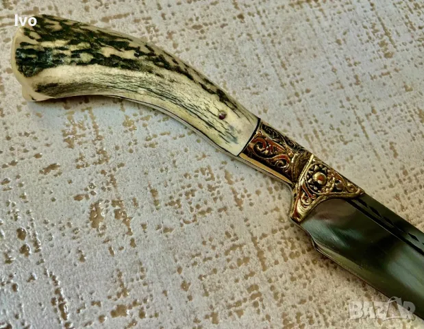 Ловен нощ ръчно изкован, снимка 3 - Антикварни и старинни предмети - 49336355