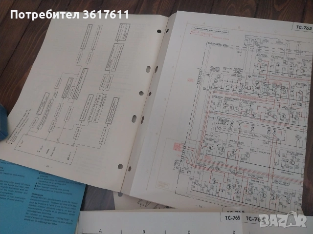Документи за магнетофон Sony TC -765 , снимка 6 - Ресийвъри, усилватели, смесителни пултове - 53695201