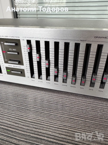 FISHER EQ-550, снимка 4 - Ресийвъри, усилватели, смесителни пултове - 53654103