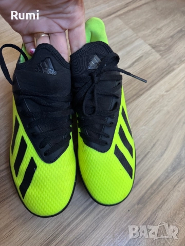 Оригинални стоножки adidas Performance X TANGO 18.3 TF! 35 н, снимка 3 - Футбол - 35934987