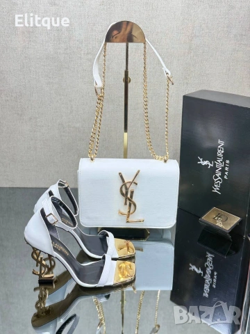 сандали на ток ysl saint laurent Christian Dior , снимка 4 - Сандали - 53406228