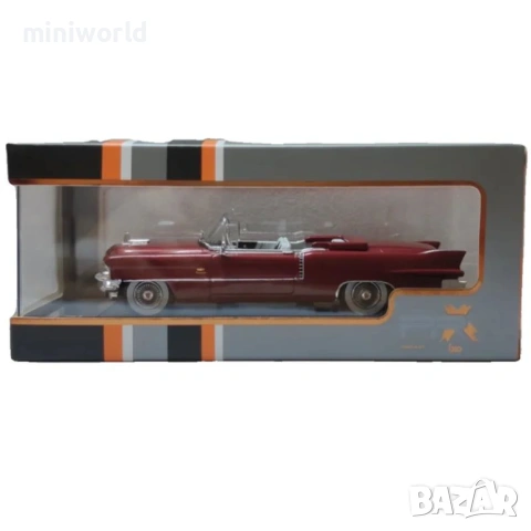 Cadillac Eldorado Biamitz 1956 - мащаб 1:43 на Premium-X моделът е нов в PVC диспей-кейс, снимка 8 - Колекции - 53115811