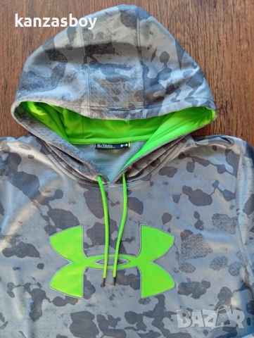 UNDER ARMOUR men's grey camo green sweatshirt - мъжко горнище р-р XL