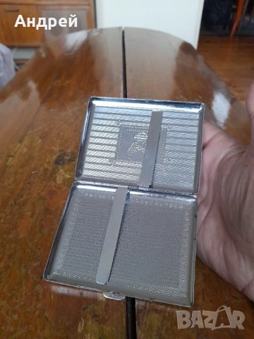 Стара табакера за цигари #14, снимка 6 - Табакери - 52079456