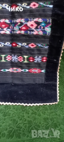 2бр стари кадифяни престилки, снимка 8 - Антикварни и старинни предмети - 53801453