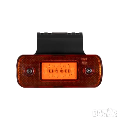 Висящ LED габарит 12 LED 108 mm 12-24V жълт