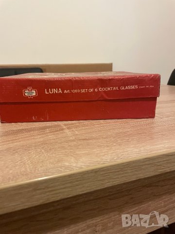 Кристален комплект 6 броя за коктейл, снимка 3 - Чаши - 42344008