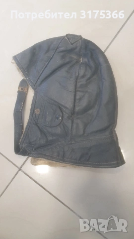 Зимна кожена пилотска шапка Luftwaffe 3 Райх 1930, снимка 2 - Антикварни и старинни предмети - 53189858