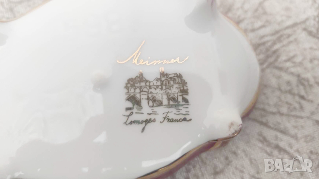порцеланова кутийка Lemoges, снимка 4 - Антикварни и старинни предмети - 44600400