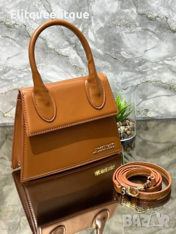 чанти JACQUEMUS - Le Chiquito Noeud 15 x 20 cm 💫💫💫 , снимка 4 - Чанти - 52225588