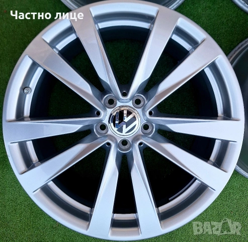 Продавам 4бр 19-ки джанти за Фолксваген Тигуан, Туарег,Артеон, Файтон, Пасат , снимка 2 - Гуми и джанти - 53118175
