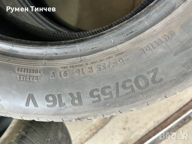 4бр летни гуми 205-55-16, снимка 4 - Гуми и джанти - 53807554