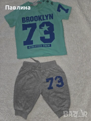 Лот от 7 Летни Бебешки Комплектчета - 18-24м, снимка 4 - Комплекти за бебе - 51018683