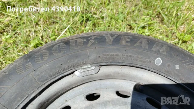 Продавам гуми с джанти Goodyear 165/70/14 -2 бр., снимка 7 - Гуми и джанти - 49213384