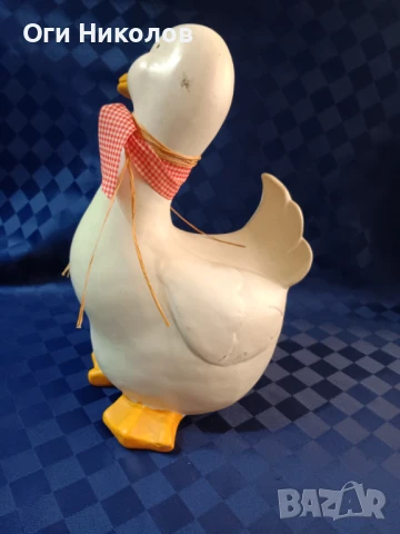 Голям порцеланов гъсок , снимка 4 - Антикварни и старинни предмети - 50919330