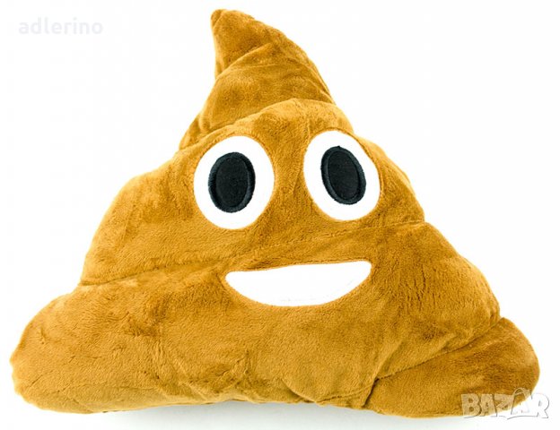 Emoji Емоджи - Смайли декоративна възглавница Усмихната купчинка, възглавничка емотикон, снимка 8 - Възглавници - 34780508